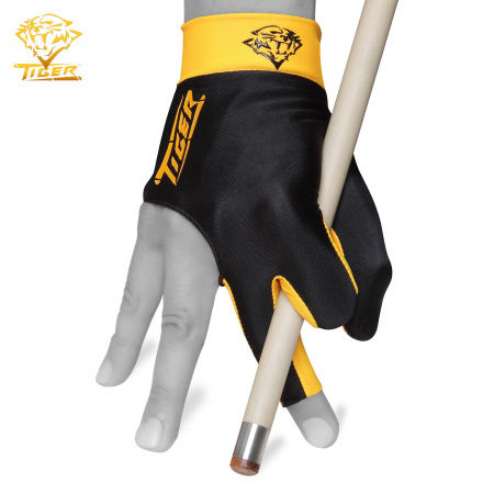 Перчатка Tiger Professional черная/желтая (S, M, L, XL)