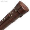 Тубус QK-S Musketeer 1x1 с отделением для удлинителя (коричневый аллигатор)